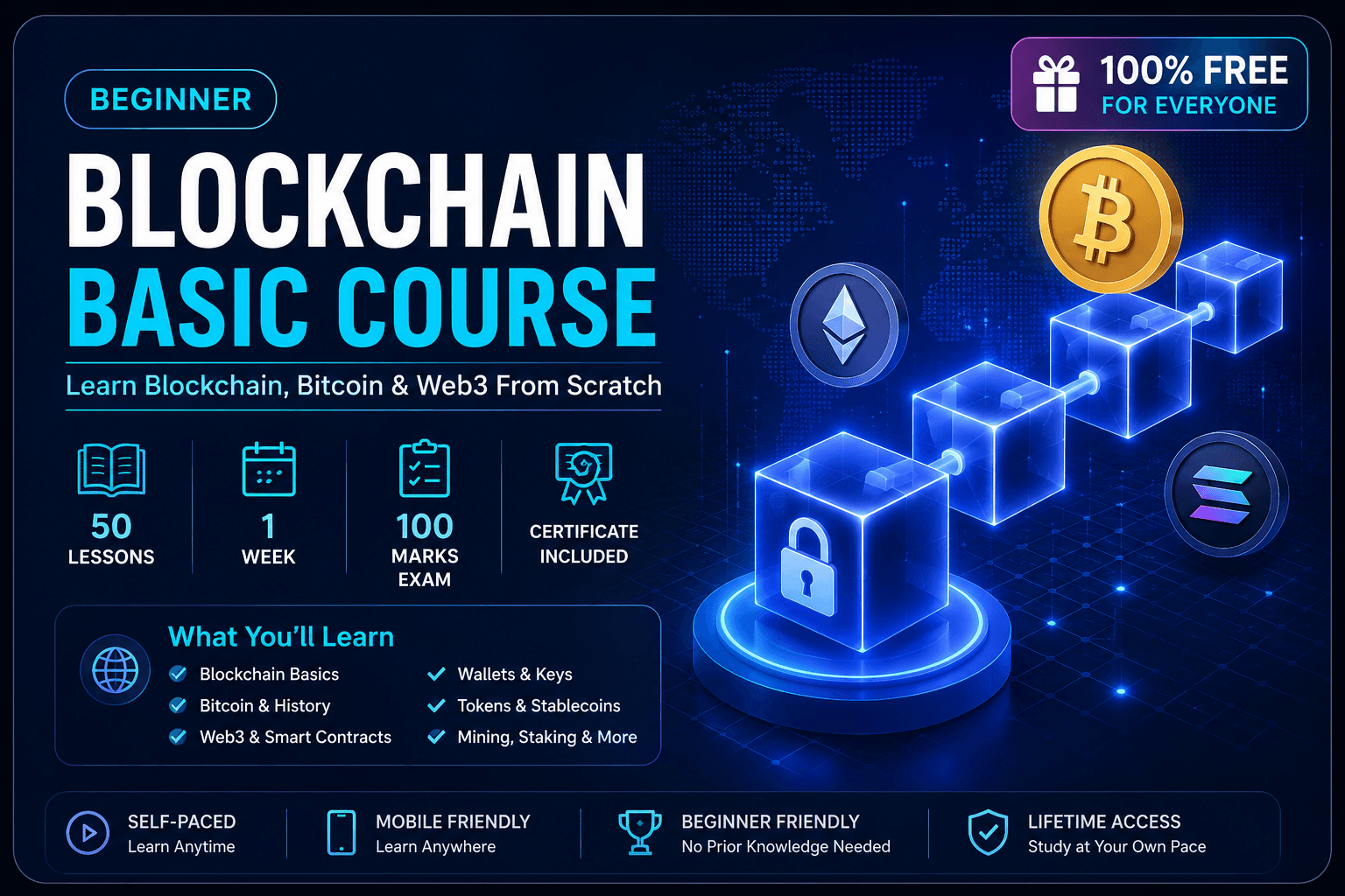 Blockchain Basic Course cover